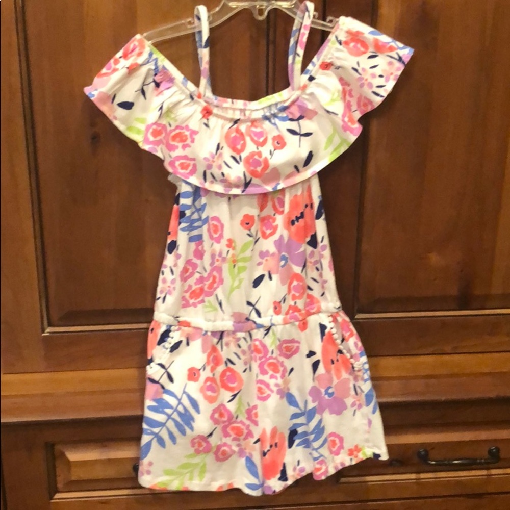 Osh Kosh B’gosh Girls 7 Floral Romper